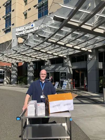 Pandemic Responders donates 60 3M N95 masks to Good Sam Hospital