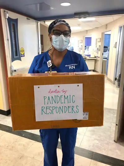 Pandemic Responders Delivers 160 3M N95 masks to Mission Hospital
