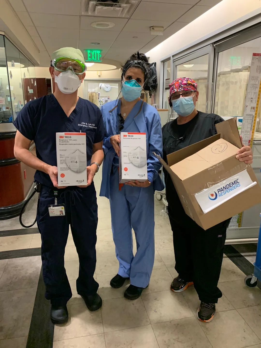 Pandemic Responders donates 100 N95 masks to Mission Hospital