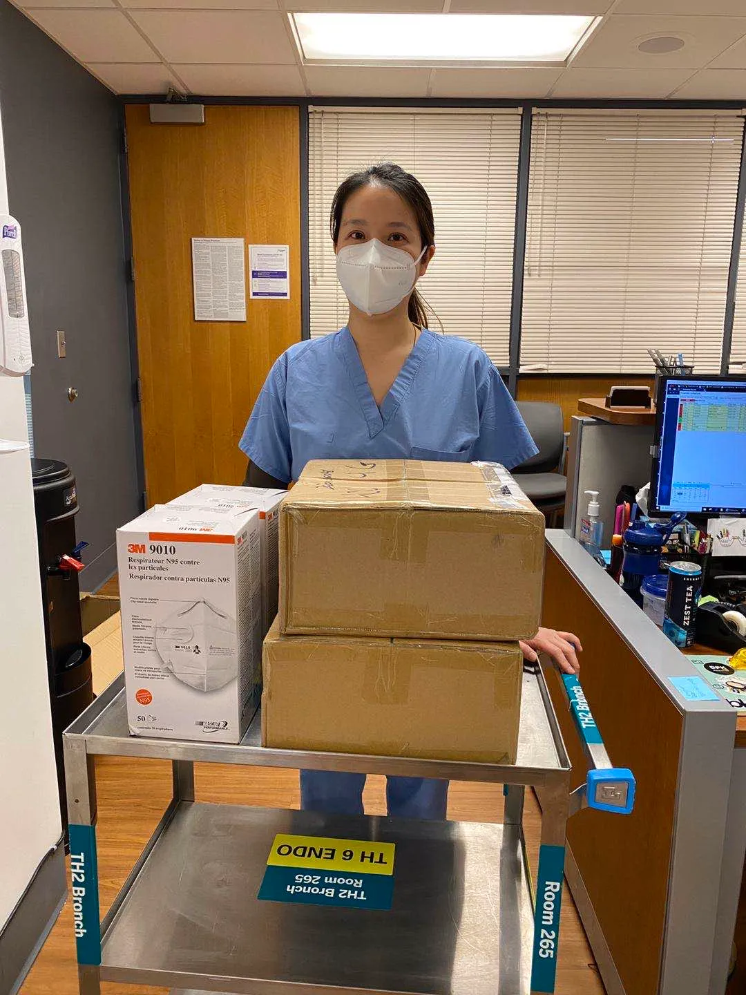 Pandemic Responders donates 300 3M N95 masks to NYU Langone