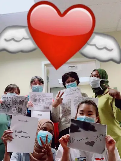 Pandemic Responders donates 250 surgical masks and 60 3M N95 masks to St. Elizabeth's Health Care