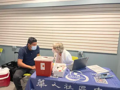 Pop up Vaccine Event