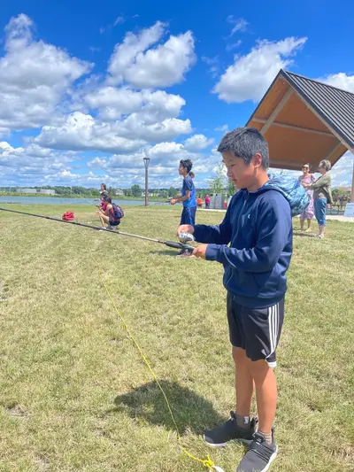 Basic Fishing Skill training For Children